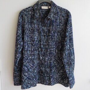 Shirt by Belle - Size XS - Long Sleeve Button Down - Multicolor (438)